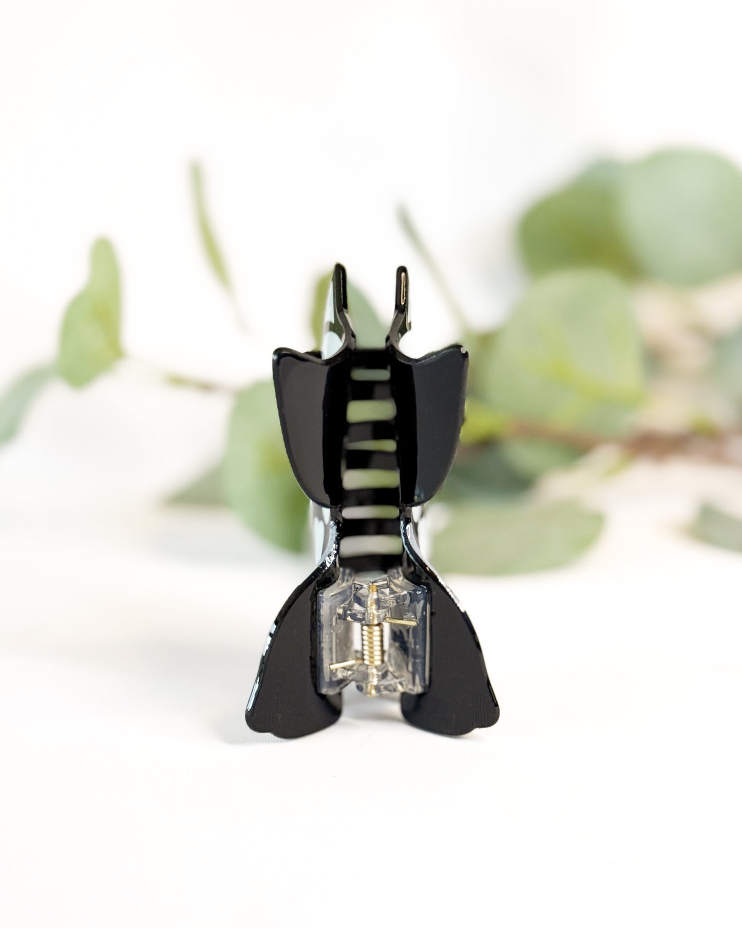 BLACK CAT HALLOWEEN HAIR CLIP