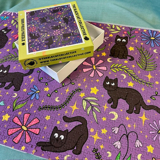 THE BLACK CAT COLLECTIVE 1000 PIECE JIGSAW PUZZLE