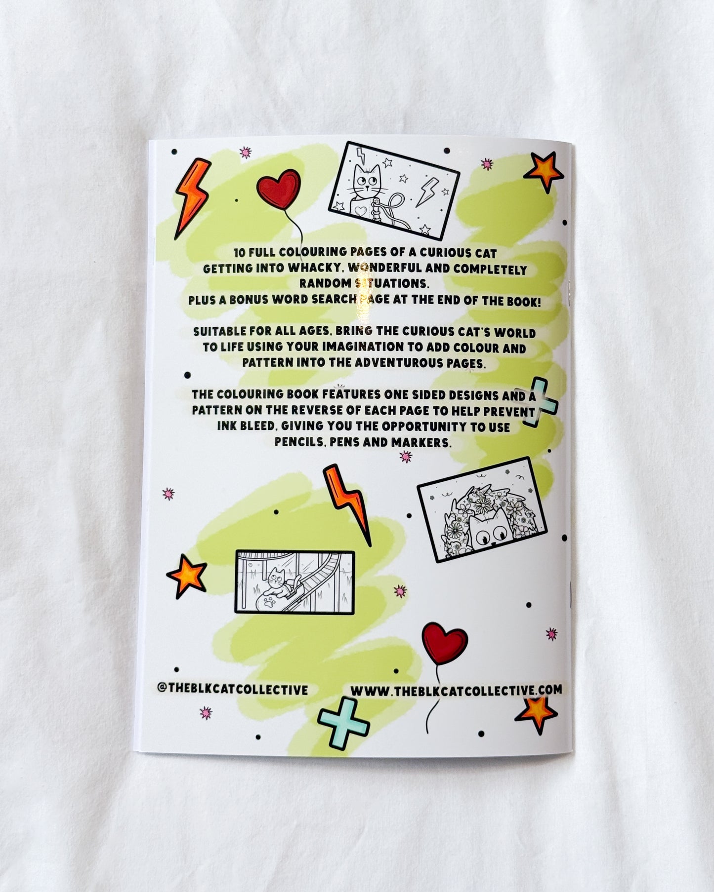 THE CURIOUS CAT COLOURING BOOK