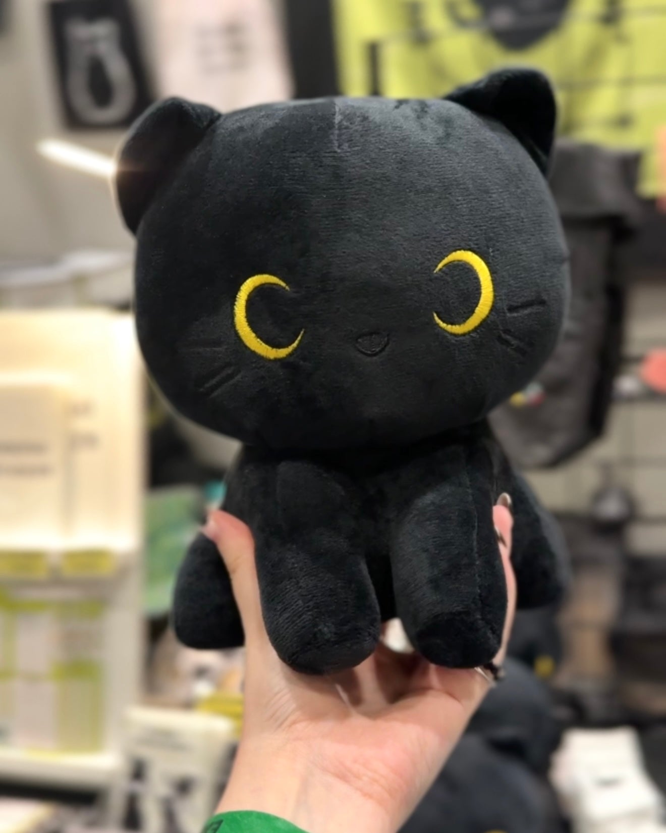 BLACK CAT PLUSHIE