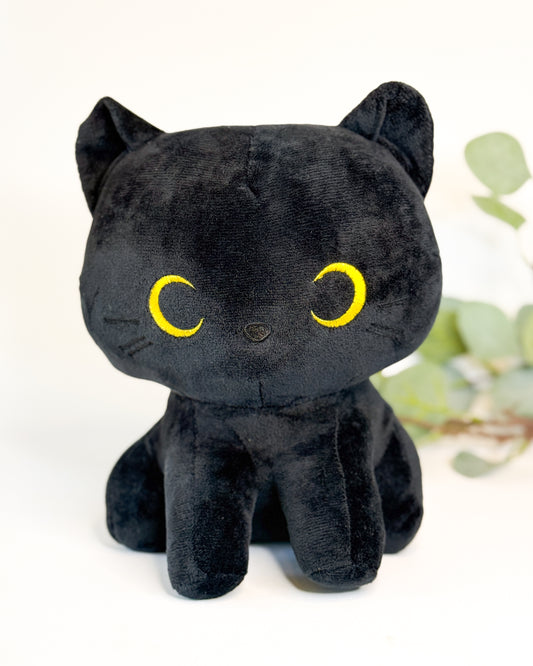BLACK CAT PLUSHIE