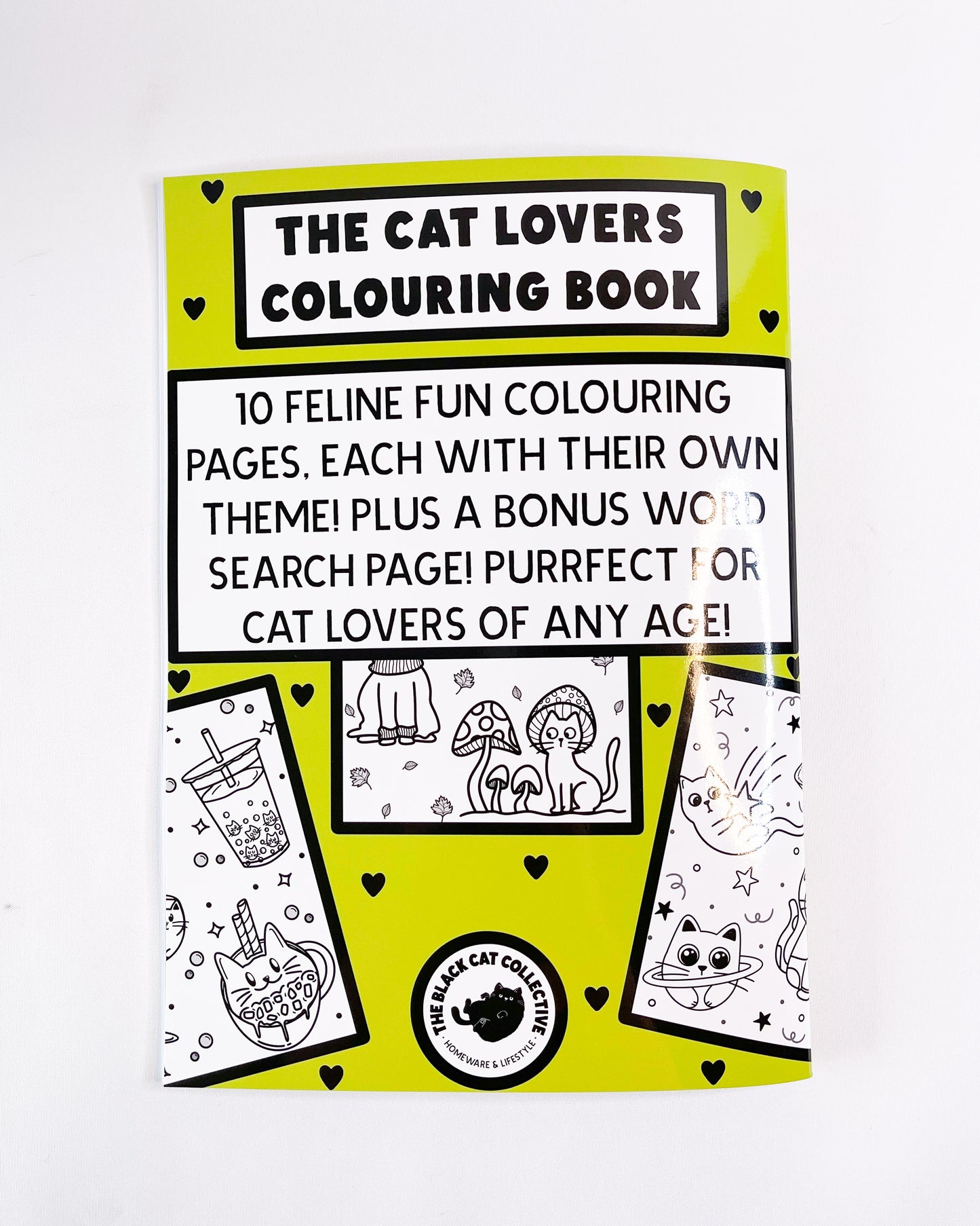 THE CAT LOVERS COLOURING BOOK