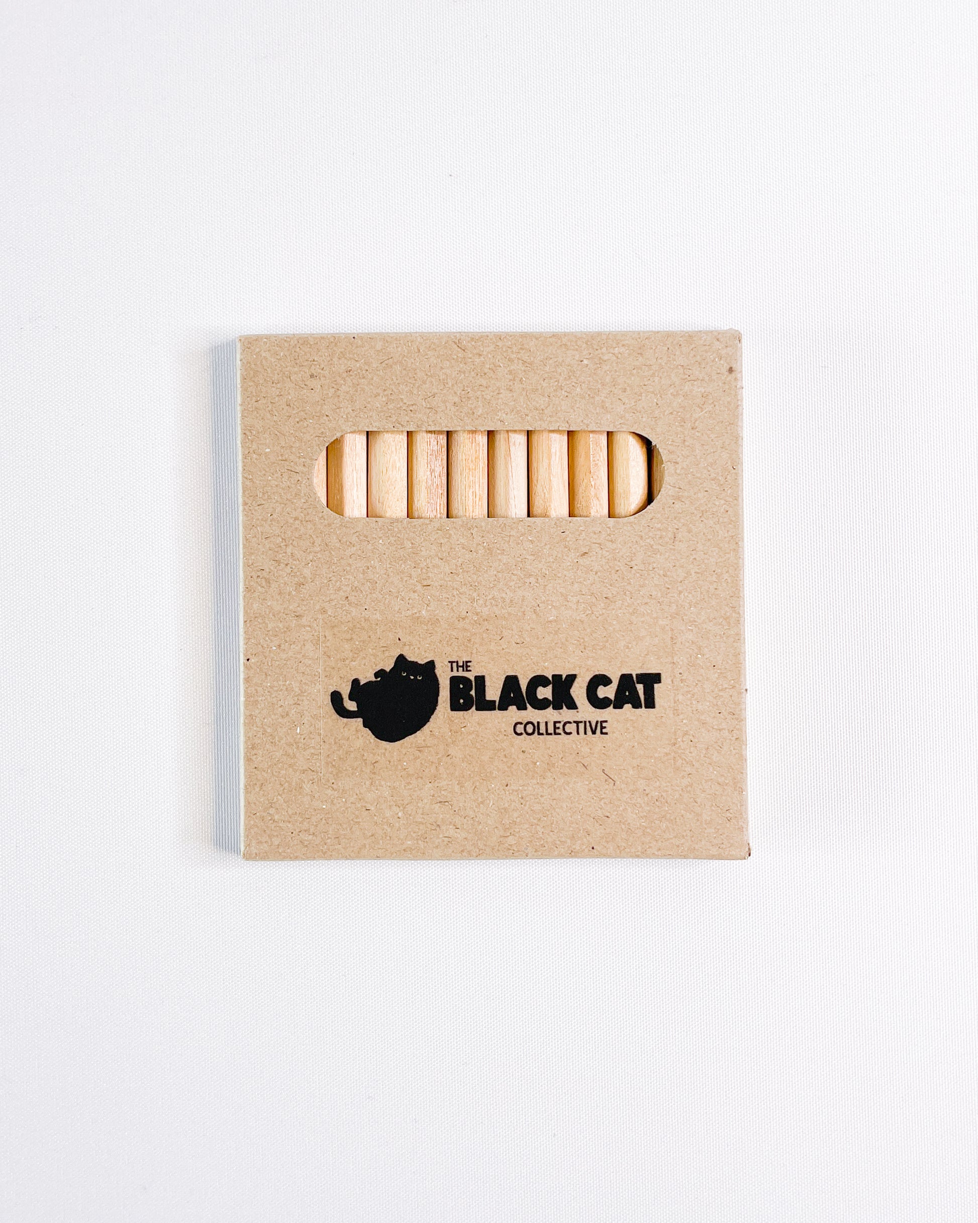 Open Book with Black Cat Book Stamp