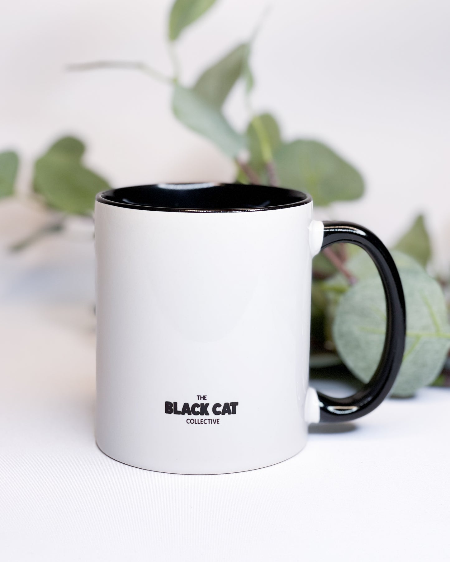 STRONG WOMAN CAT MUG