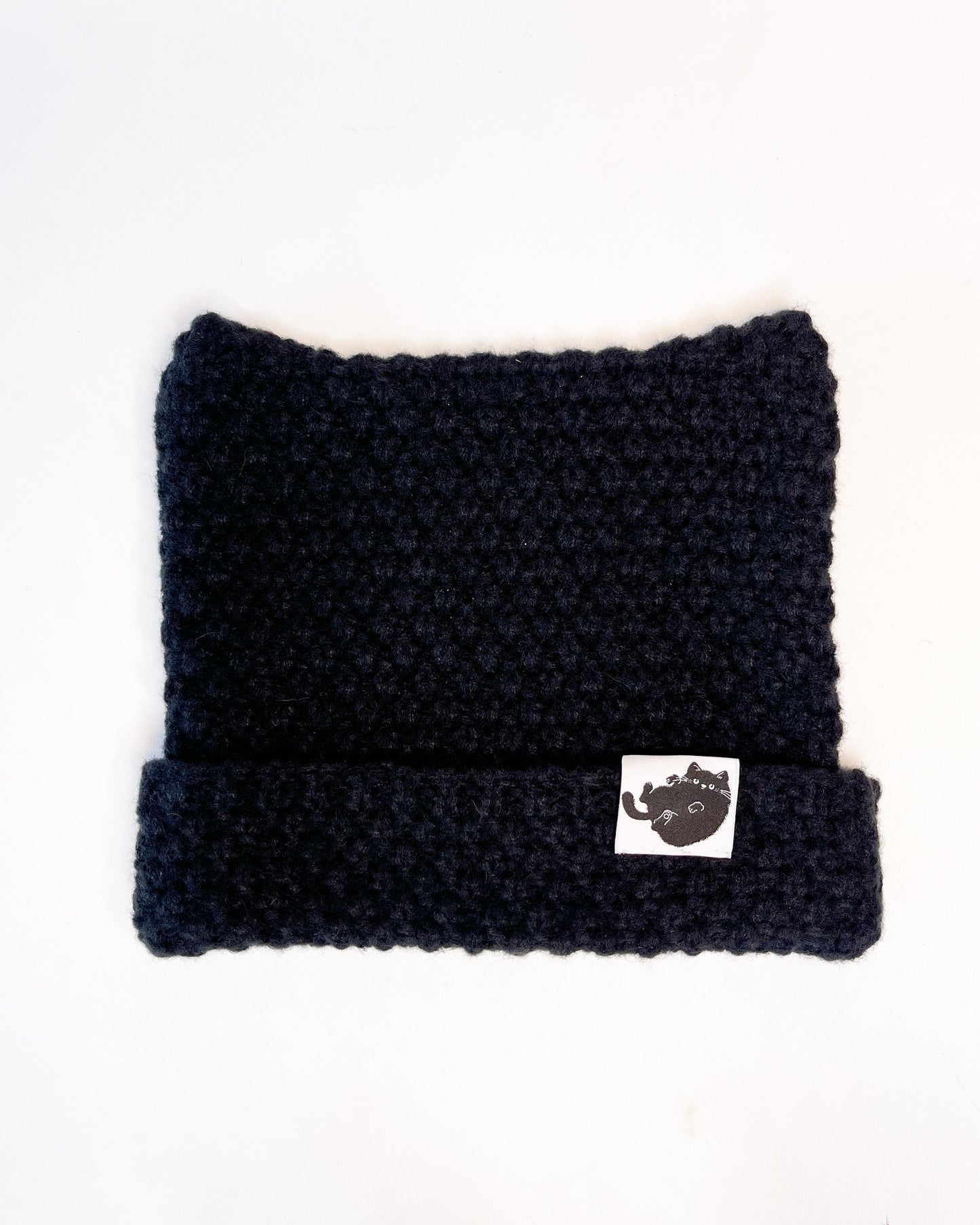 KNITTED CAT EAR BEANIES