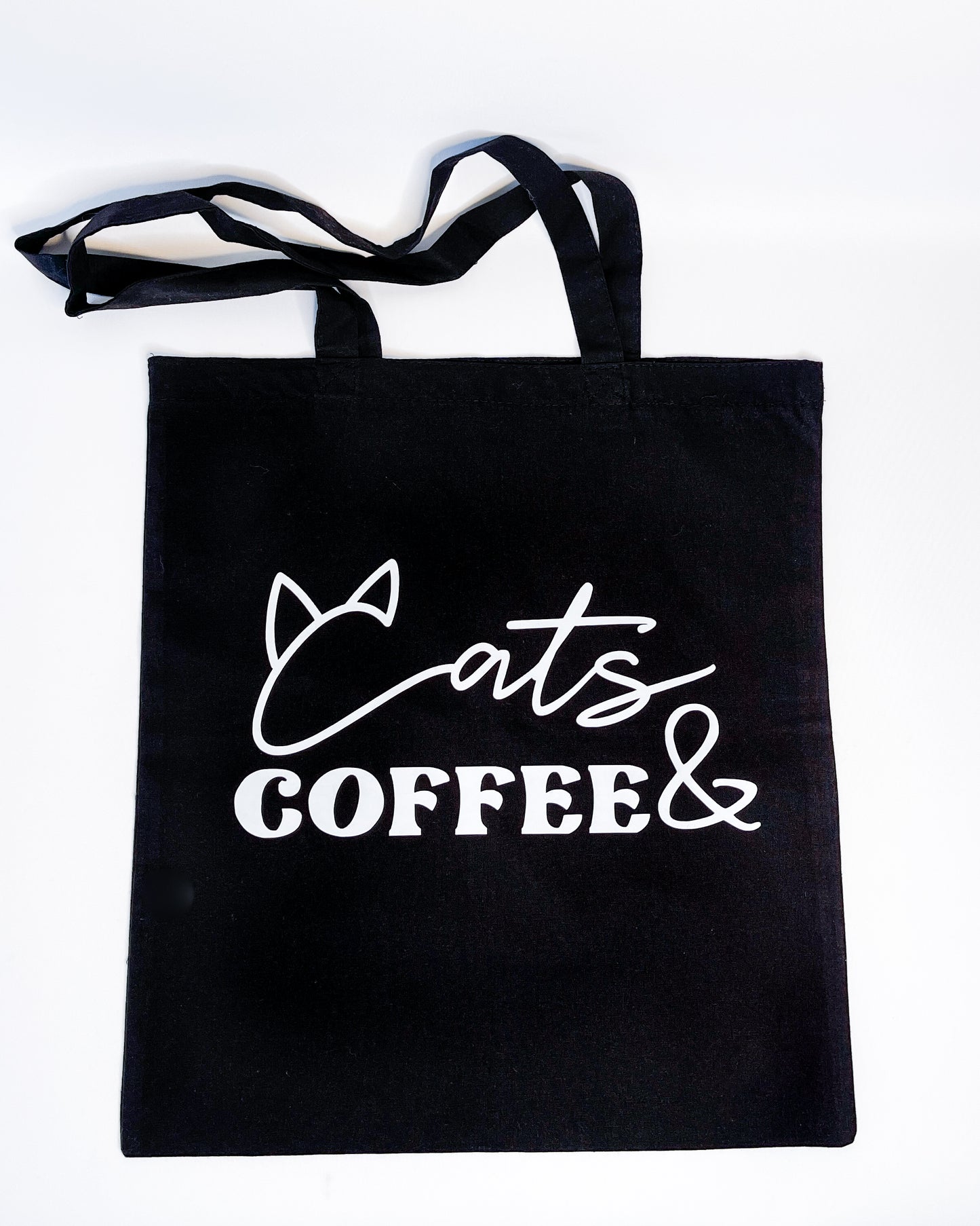 CATS AND COFFEE TOTE BAG